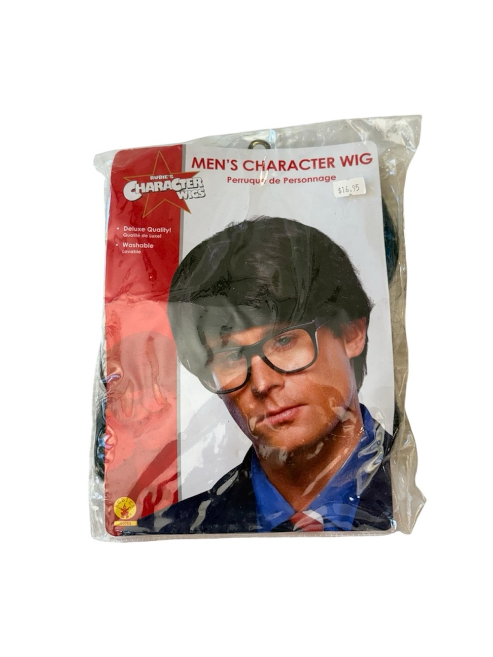 Men's Character Wig - Black